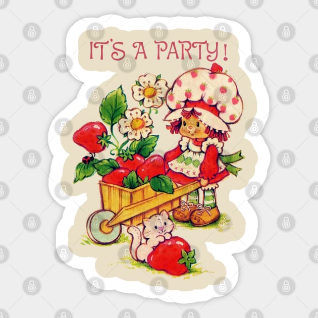 ITS A PARTY Sticker by fatkahstore